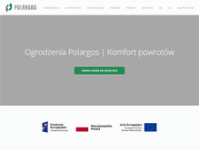 Tablet Screenshot of polargos.pl